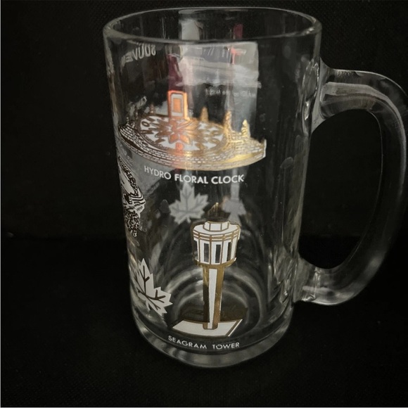 Vintage Souvenir Niagara Falls Beer Glass - Picture 4 of 5